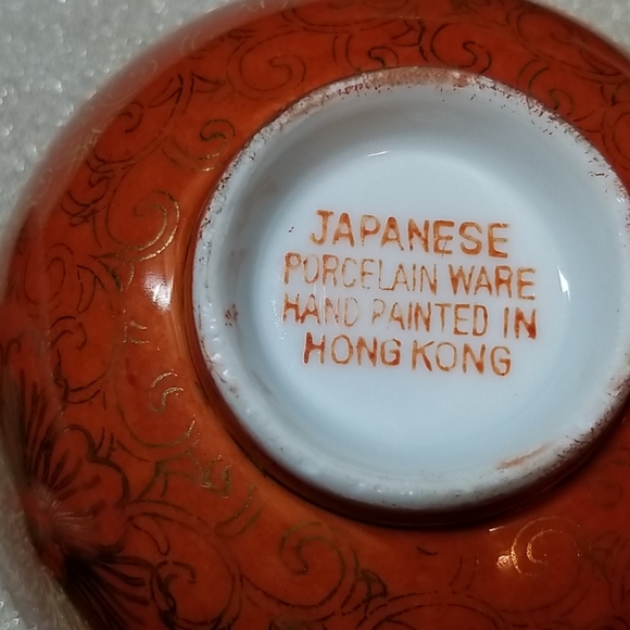 VTG Japan Set 3 Handpainted Rice Bowls - Picture 5 of 6